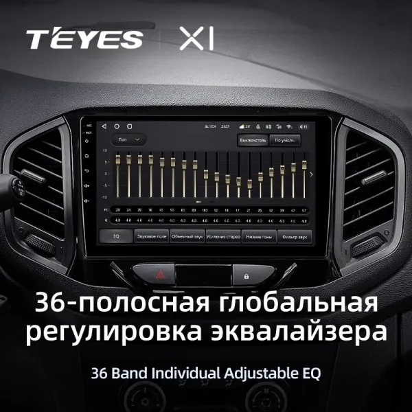 Штатная магнитола Teyes X1 2+32 Gb LADA Xray 2015-2019 4