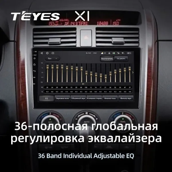 Штатна магнітола Teyes X1 2+32 Gb Mazda CX-9 TB 2006-2016 10" 3