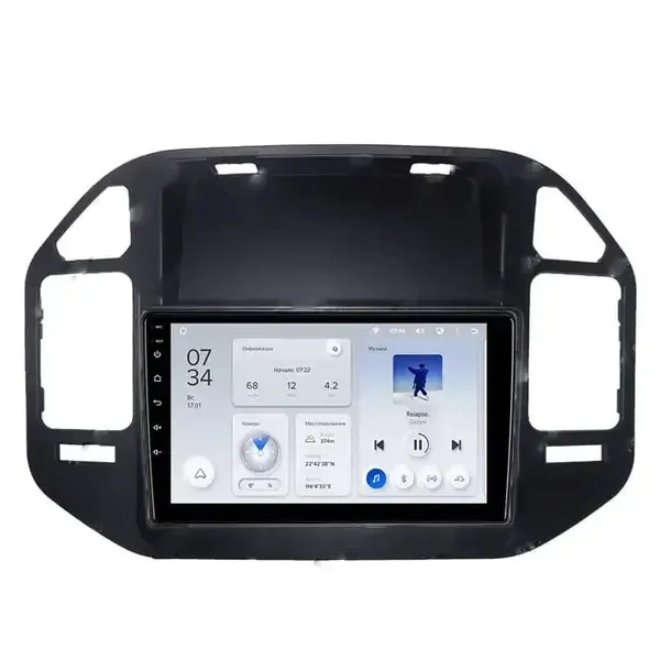 Штатна магнітола Teyes X1 2+32 Gb Mitsubishi Pajero 3 V70 V60 1999-2006 (BLACK) 4