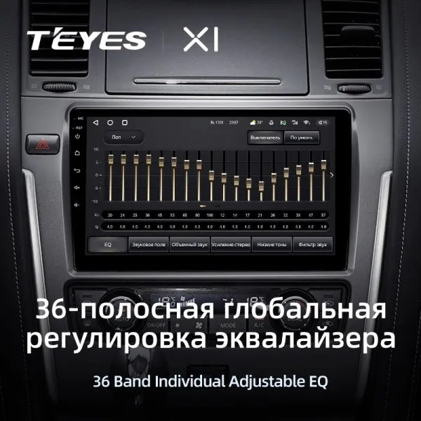 Штатна магнітола Teyes X1 2+32 Gb Nissan Patrol Y62 2010-2020 4