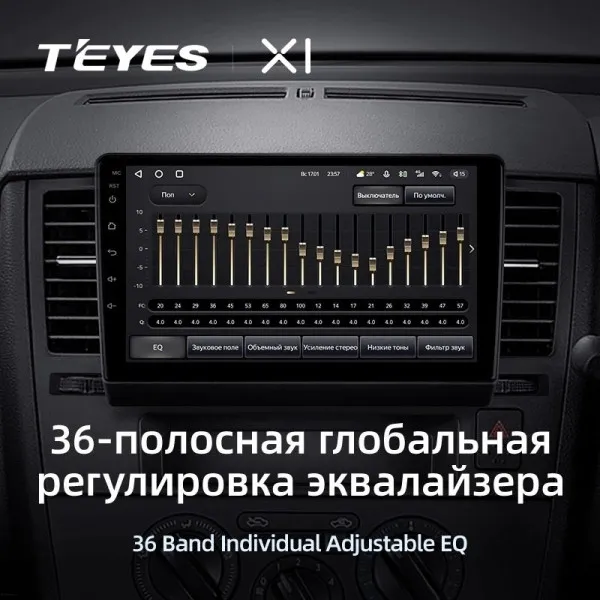 Штатная магнитола Teyes X1 2+32 Gb Nissan Tiida C11 2004-2013 (F1) 3