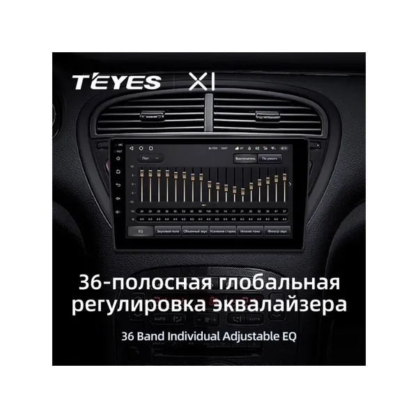Штатная магнитола Teyes X1 2+32 Gb Peugeot 607 2004-2010 3