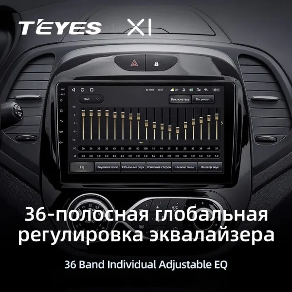 Штатная магнитола Teyes X1 2+32 Gb Renault Kaptur 2016-2019 (B) 4