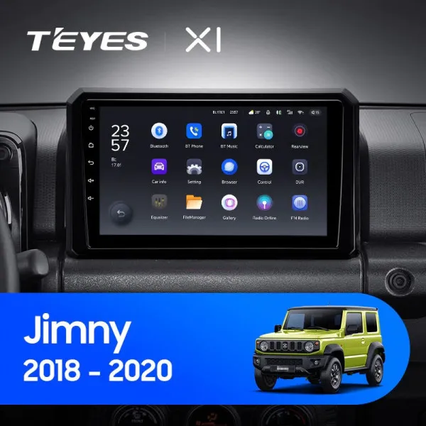Штатная магнитола Teyes X1 2+32 Gb Suzuki Jimny JB64 2018-2020