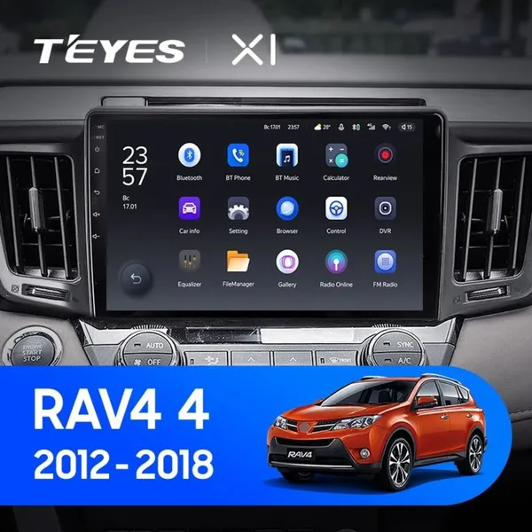 Штатная магнитола Teyes X1 2+32 Gb Toyota RAV4 4 XA40 5 XA50 2012-2018 (A)