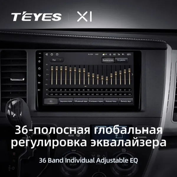 Штатная магнитола Teyes X1 2+32 Gb Toyota Sienna 3 XL30 2014-2020 5