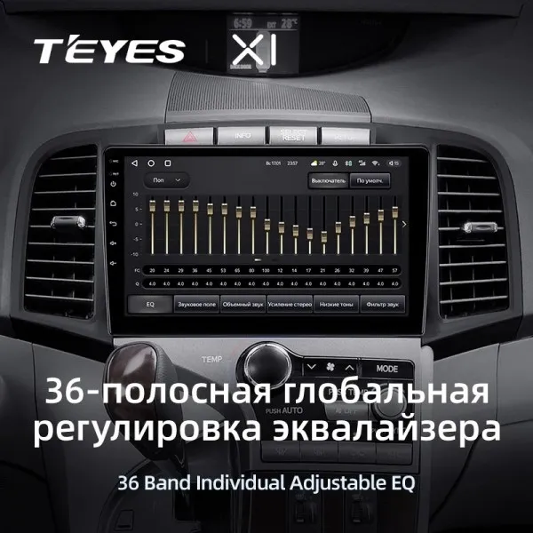 Штатна магнітола Teyes X1 2+32 Gb Toyota Venza 2008-2016 4