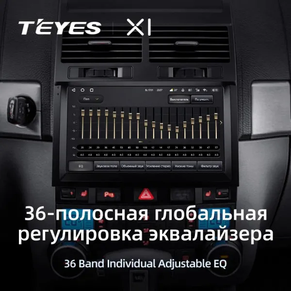 Штатная магнитола Teyes X1 2+32 Gb Volkswagen Touareg GP 2002-2010 (A) 3