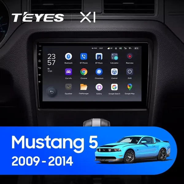 Штатная магнитола Teyes X1 2+32 Gb Wi-Fi Ford Mustang V S-197 2009-2014