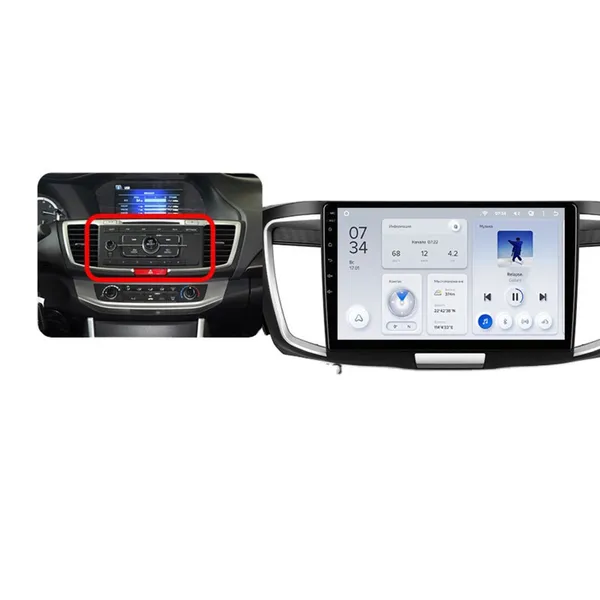 Штатная магнитола Teyes X1 2+32 Gb Wi-Fi Honda Accord 9 CR 2012-2018 2