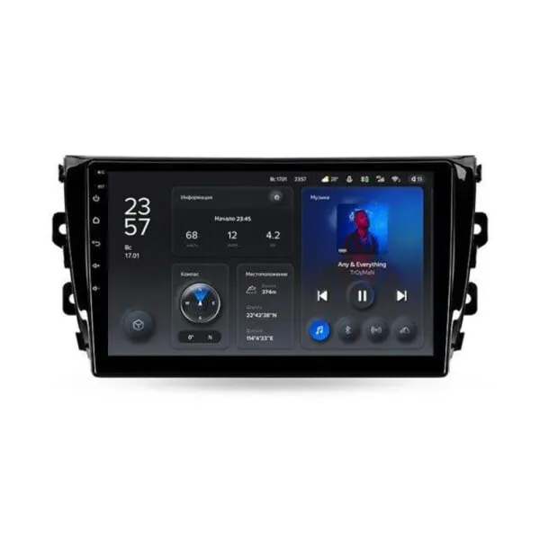 Штатная магнитола Teyes X1 2+32 Gb Wi-Fi Zotye T600 2014-2019 2