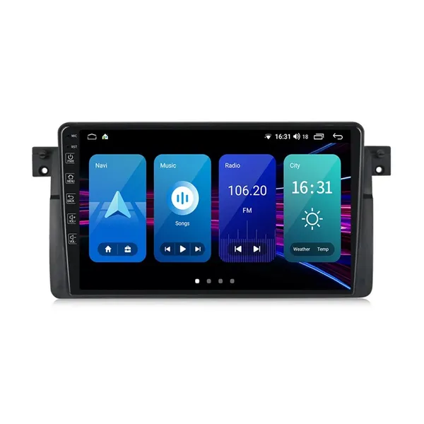 Штатна магнітола Torssen 2K BMW e46 F9332 4G Carplay DSP 2