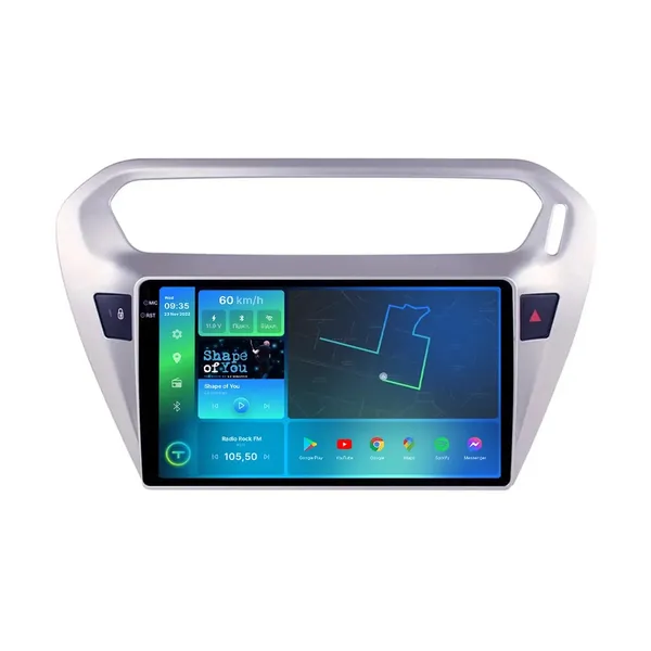 Штатна магнітола Torssen 2K Citroen Elysee C4 04-09 F9332 4G Carplay DSP