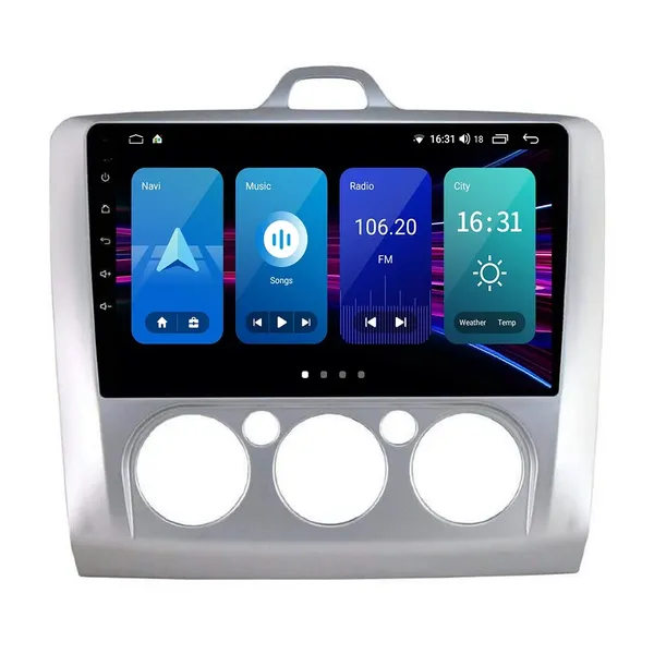 Штатна магнітола Torssen 2K Ford Focus 05-11 conditioner F9464 4G Carplay DSP 2