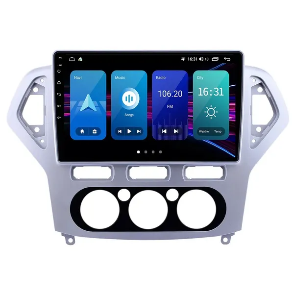 Штатна магнітола Torssen 2K Ford Mondeo 07-11 silver F9332 4G Carplay DSP 2