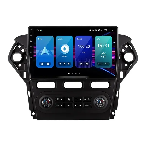 Штатна магнітола Torssen 2K Ford Mondeo 11-13 climate black F10332 4G Carplay DSP 2