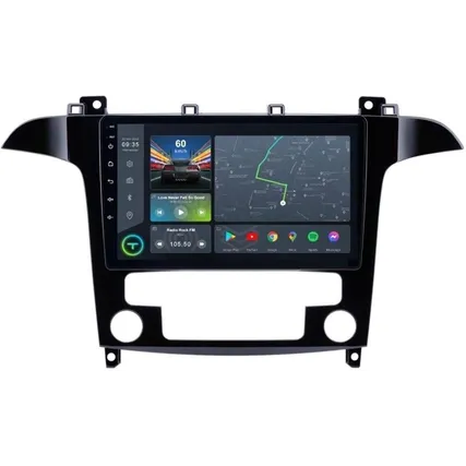 Штатная магнитола Torssen 2K Ford S-max 08-10 climate F96128 4G Carplay DSP 2