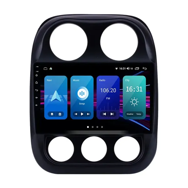 Штатна магнітола Torssen 2K Jeep Compas/Patriot 10-16 F10332 4G Carplay DSP 2