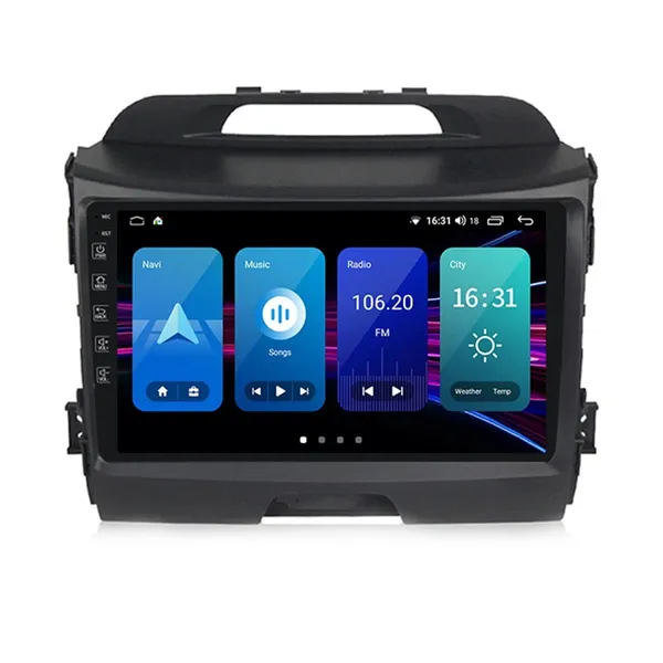Штатная магнитола Torssen 2K Kia Sportage 2009-2016 F9332 4G Carplay DSP 2