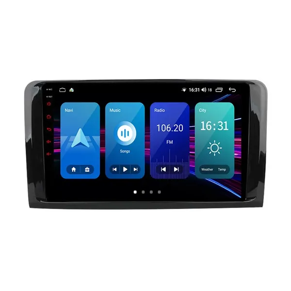 Штатна магнітола Torssen 2K Mercedes ML-class W164 2005-2011 F96128 4G Carplay DSP 2