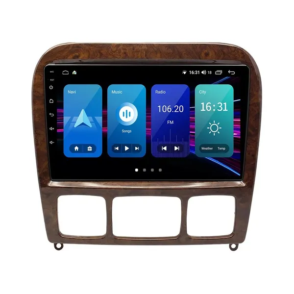 Штатная магнитола Torssen 2K Mercedes W220 02-05 F9332 4G Carplay DSP 2