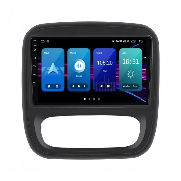 Штатна магнітола Torssen 2K Renault Trafic 2014+ F96128 DSP 4G Carplay DSP 2