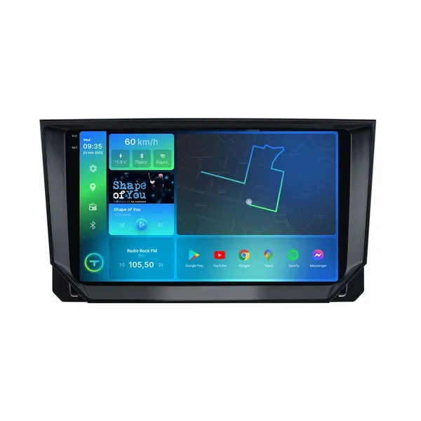 Штатна магнітола Torssen 2K Seat Ibiza 18+ F96128 4G Carplay DSP