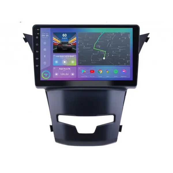 Штатна магнітола Torssen 2K SsangYong Korando 3/Action 2 13-17 F96128 4G Carplay DSP 2