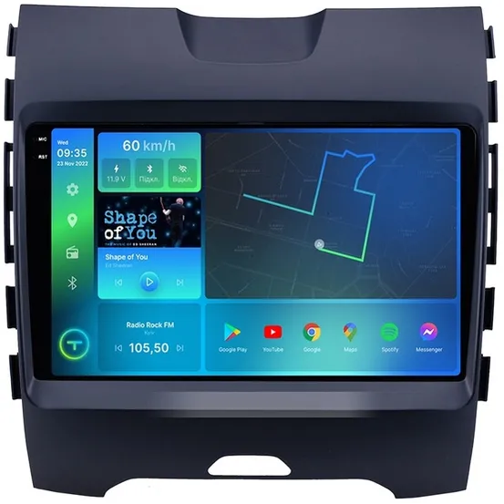 Штатная магнитола Torssen Ford Edge 2015-2018 F9332 4G Carplay 2