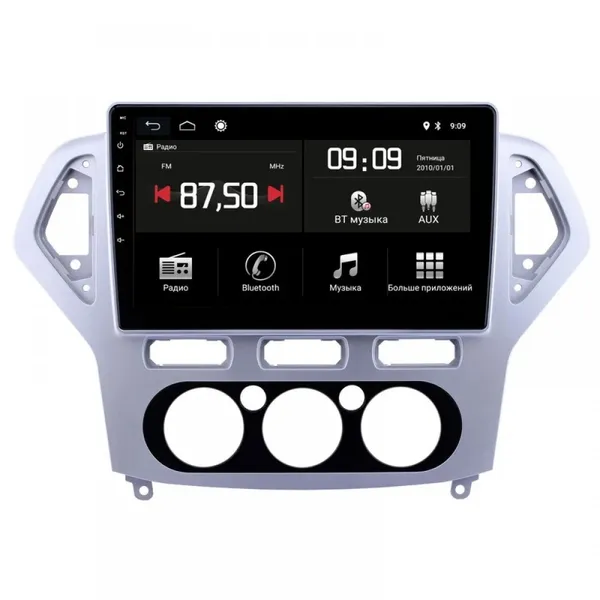 Штатна магнітола Torssen Ford Mondeo 07-11 silver F9464 4G Carplay DSP
