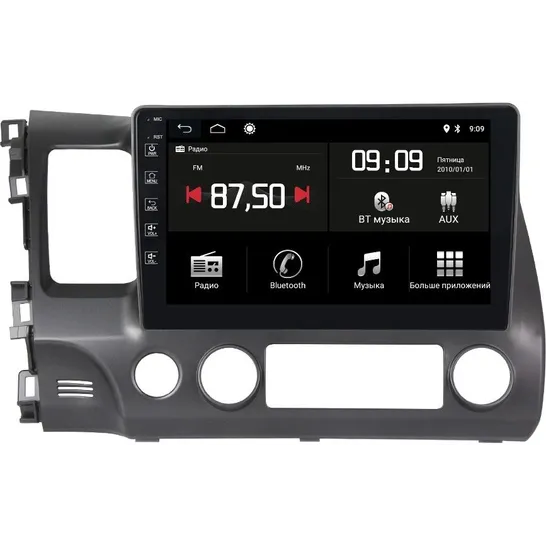 Штатна магнітола Torssen Honda Civic 4D 2005-2011 F10332 4G Carplay 2