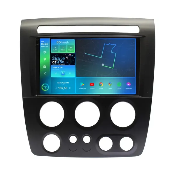 Штатна магнітола Torssen Hummer H3 F9232 4G Carplay DSP 2