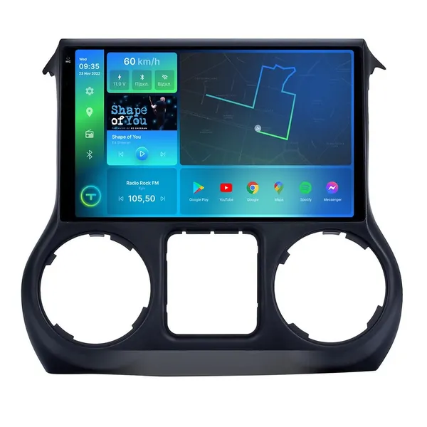 Штатна магнітола Torssen Jeep Wrangler 11-14 F9232 4G Carplay DSP 2