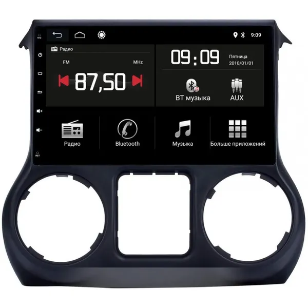 Штатная магнитола Torssen Jeep Wrangler 15-17 F10464 4G Carplay DSP