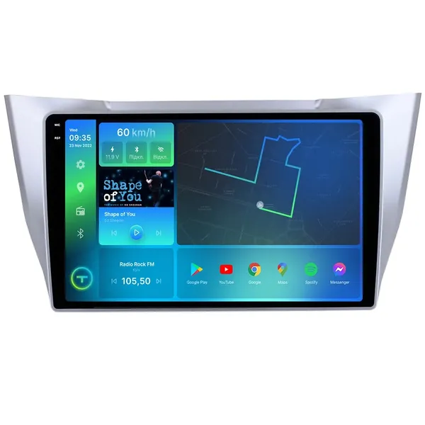 Штатна магнітола Torssen Lexus RX 03-09, Toyota Harrier Grey CAN BUS F10232 4G Carplay DSP 2