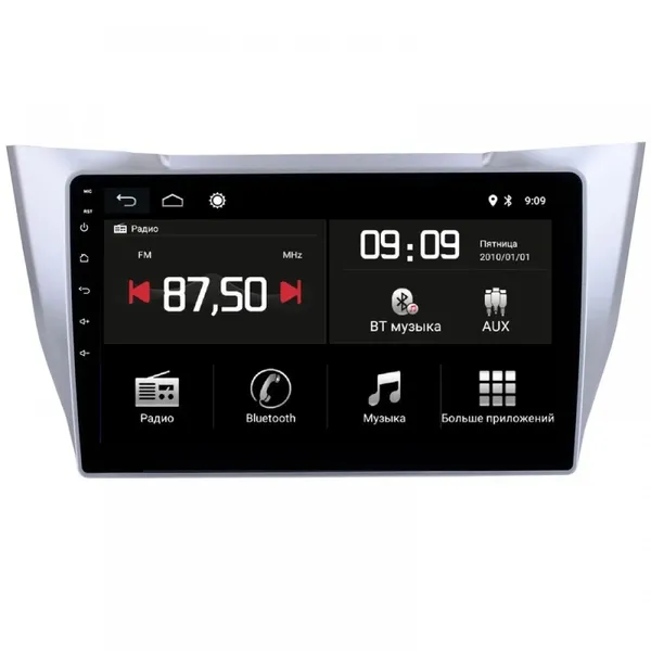 Штатна магнітола Torssen Lexus RX 03-09,Toyota Harrier Grey CAN BUS F10332 4G Carplay DSP