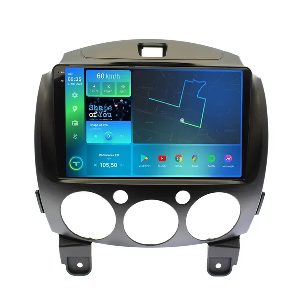 Штатна магнітола Torssen Mazda 2 07-14 F9232 4G Carplay DSP 2