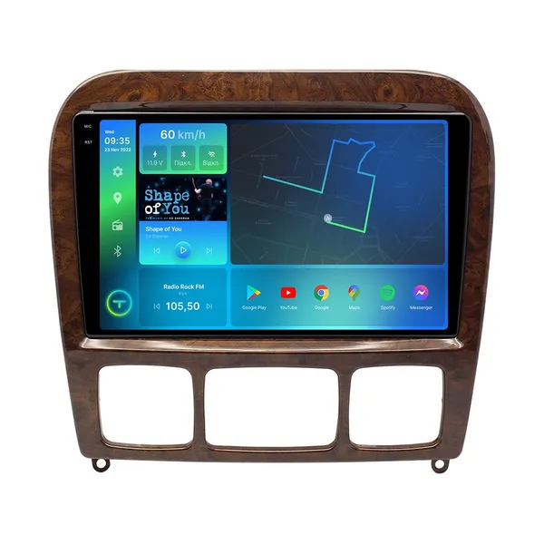 Штатная магнитола Torssen Mercedes W220 02-05 F9332 4G Carplay 2