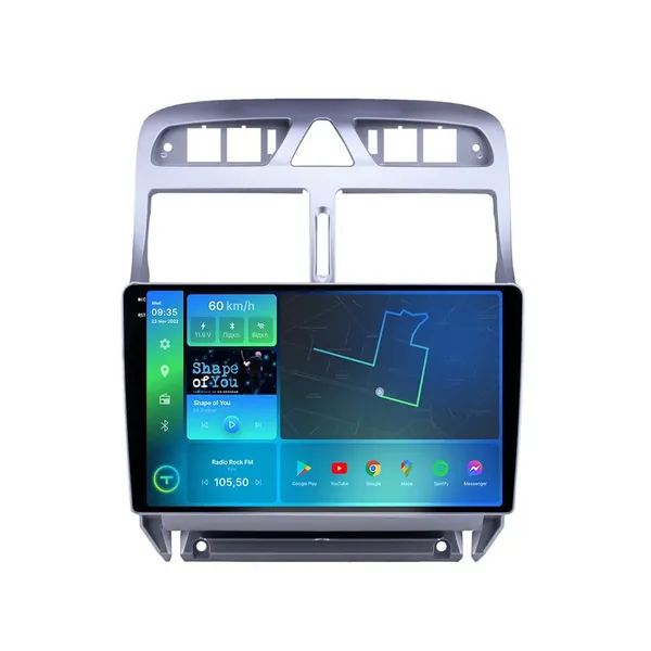 Штатна магнітола Torssen Peugeot 307 02-13 F96128 4G Carplay 2