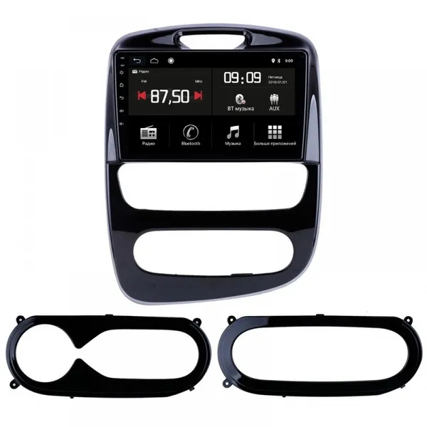 Штатная магнитола Torssen Renault Clio 4 AC/Climate 16-18 F9332 4G Carplay DSP
