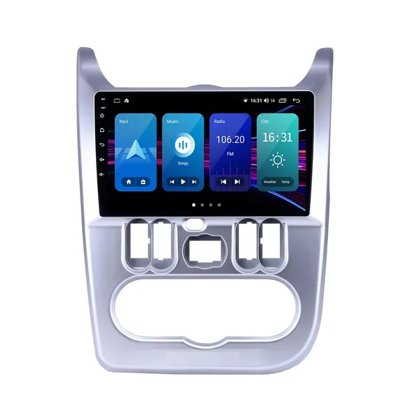 Штатна магнітола Torssen Renault Dacia Logan/Sandero 10-13 grey F9332 4G Carplay DSP 2