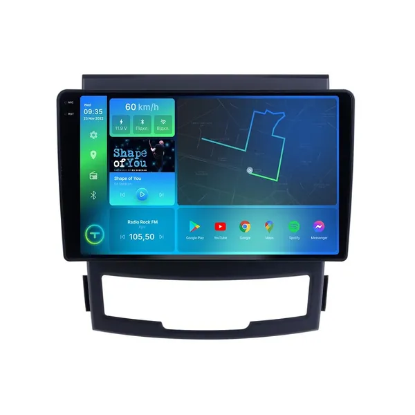 Штатна магнітола Torssen SsangYong Korando 11-13 F9232 4G Carplay DSP 2