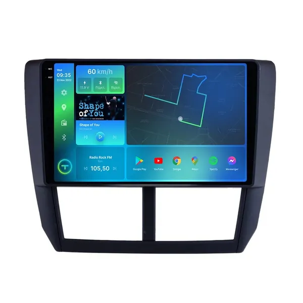Штатна магнітола Torssen Subaru Forester 09-13 F10232 4G Carplay DSP 2