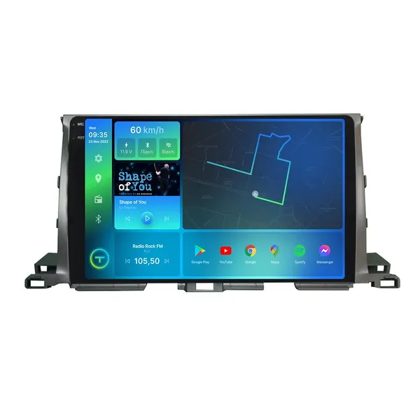 Штатна магнітола Torssen Toyota Highlander XU 50 2016- F10232 4G Carplay DSP 2