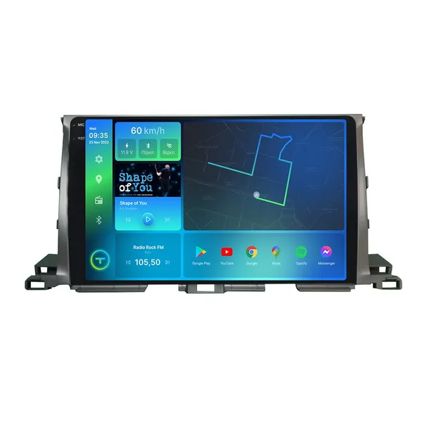 Штатна магнітола Torssen Toyota Highlander XU 50 2016- F106128 4G Carplay 2