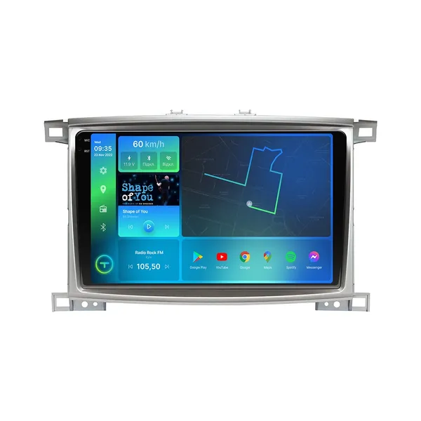 Штатна магнітола Torssen Toyota LC100 F106128 4G Carplay 2