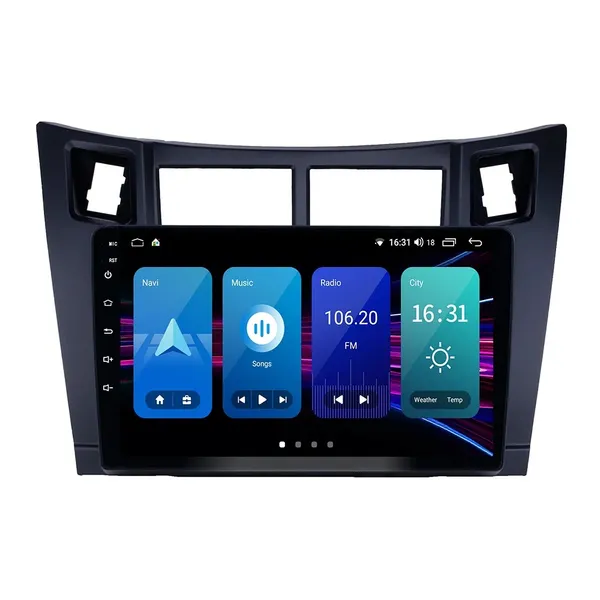 Штатная магнитола Torssen Toyota Yaris Vios 05-11 F9332 4G Carplay DSP 2