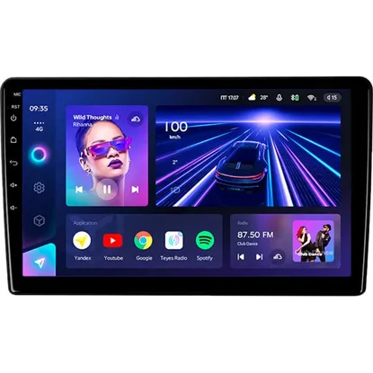 Універсальна Штатна магнітола Teyes CC2 PLUS 3+32 Gb (0 Din) 10" 2