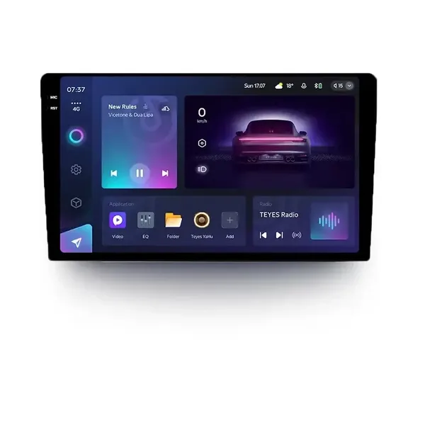 Універсальна Штатна магнітола Teyes CC3 2k 6+128 Gb 360° 9"