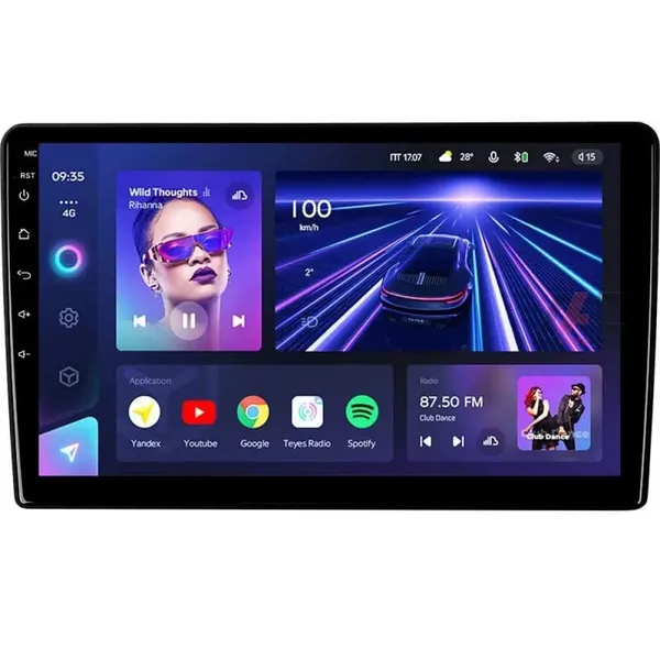 Універсальна Штатна магнітола Teyes CC3 4+64 Gb (1 Din) 2